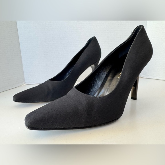 Paloma Fabric Classic Pointed Pumps Heels Women’s Size 9.5 B - Picture 1 of 8